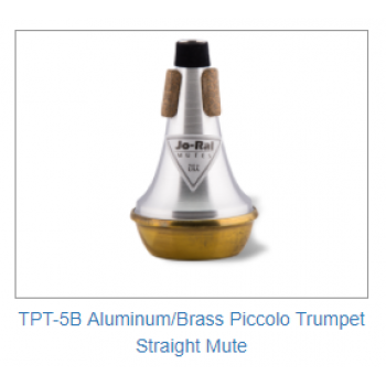 Trmpet Mutes - TPT-5B Aluminum Brass Piccolo Trumpet Straight Mute